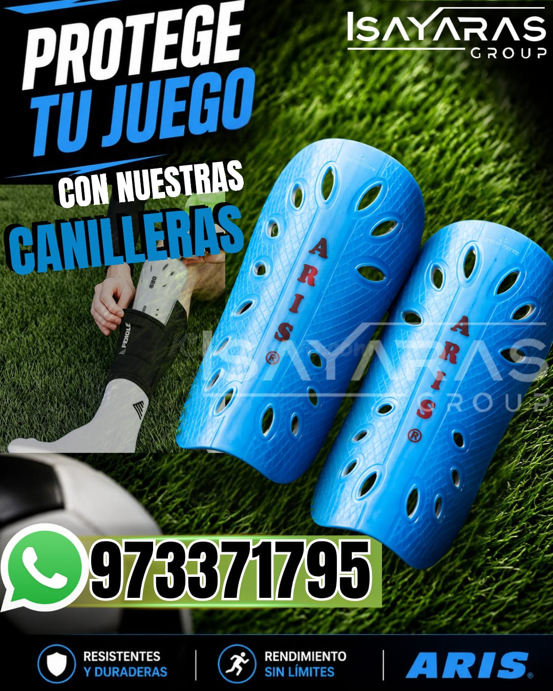 CANILLERAS DE FÚTBOL – PROTECCIÓN Y SEGURIDAD- ISAYARAS GROUP