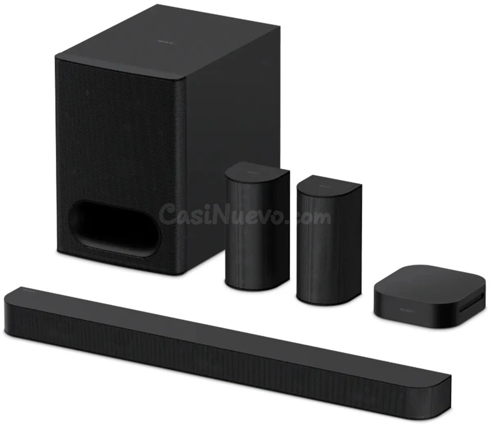 Sistema de teatro inalámbrico Sony BRAVIA 6 5.1ch con barra 