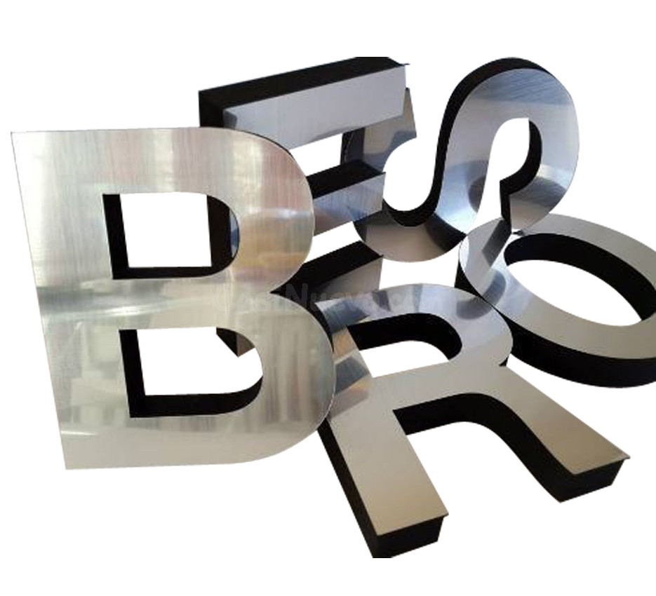 Letras de acero para edificios - foto 3
