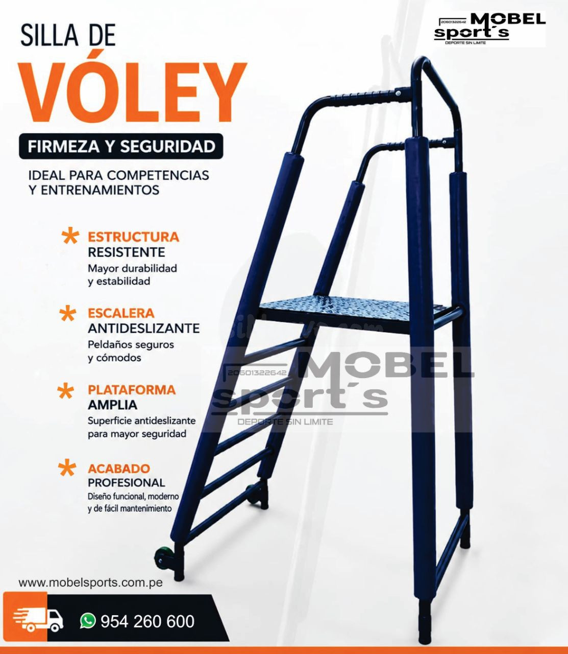 Silla de voleibol plegable profesional  / MOBEL SPORTS