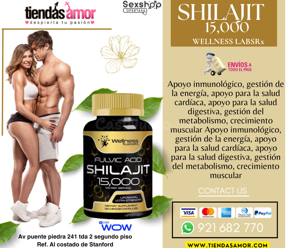 Shilajit 15000mg bienestar general de forma natural/desarrollo del pene, potencia sexual eyaculación precoz, impotencia 921682770 ENVIOS NACIONAL Lima y Departamentos