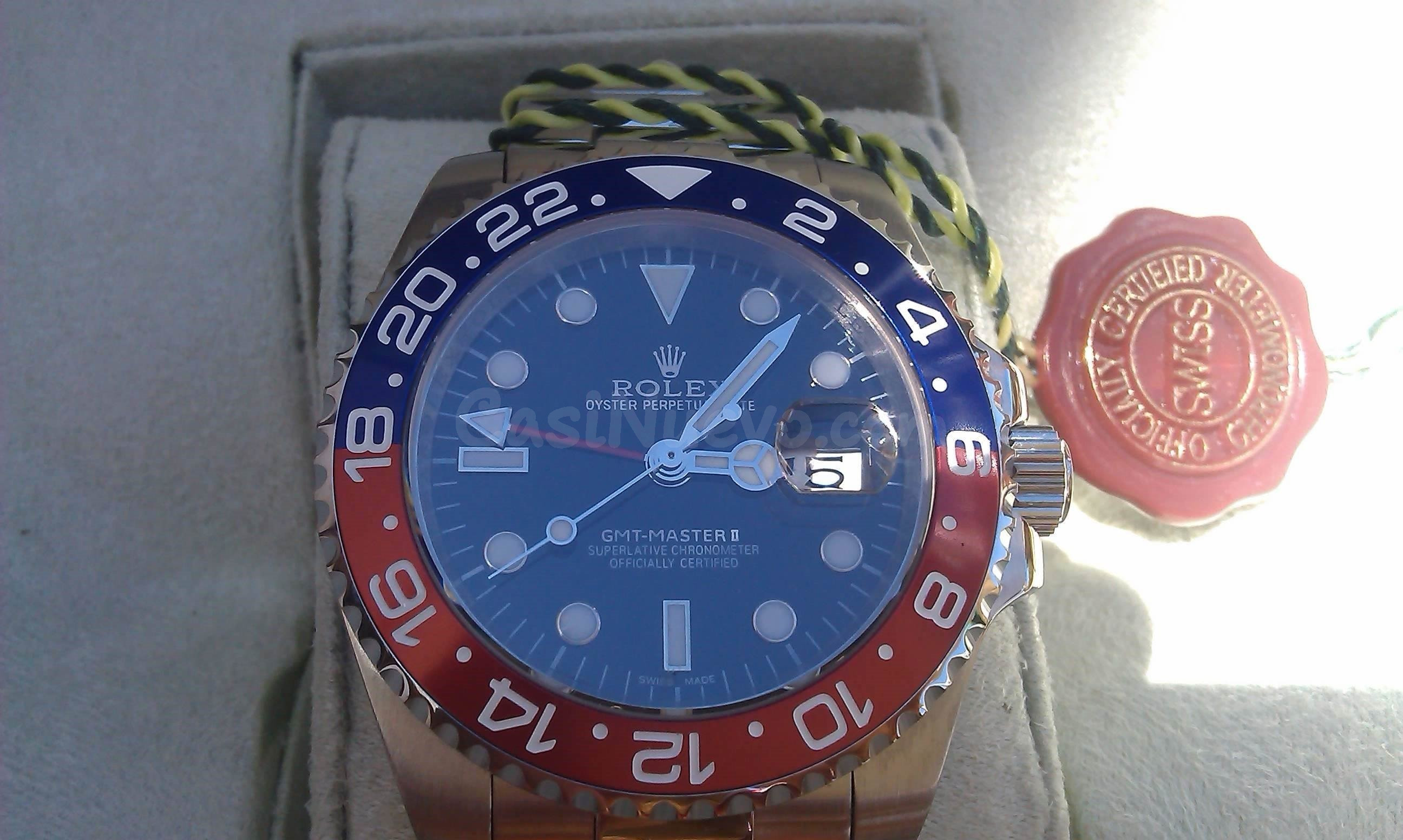 Reloj diver Rolex Master II, gmt
