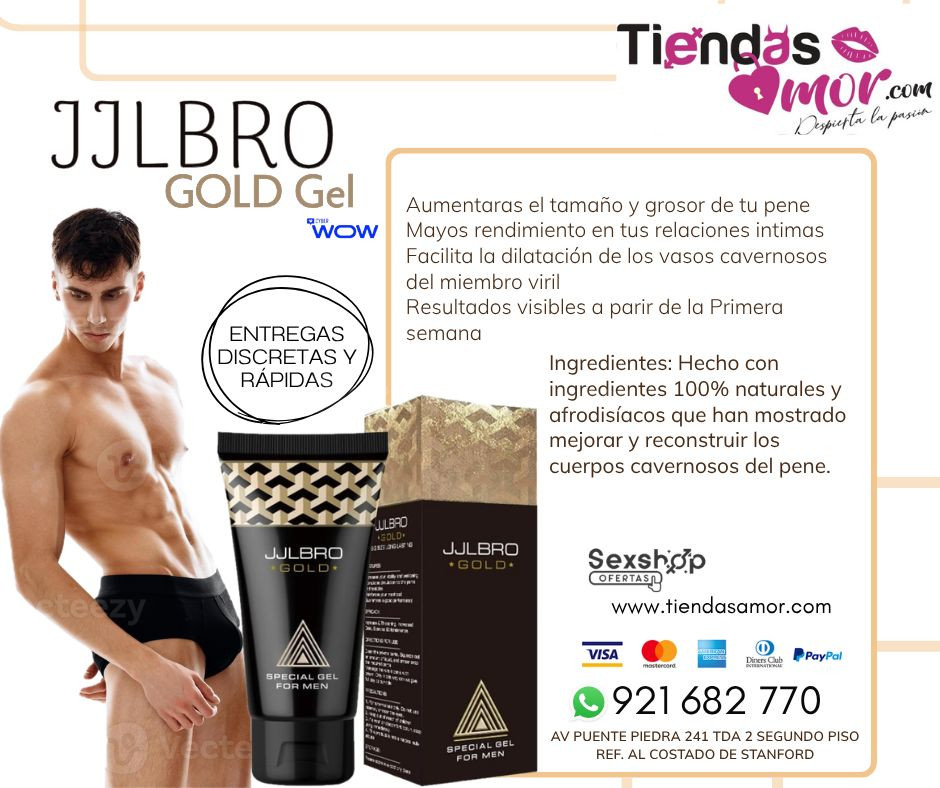 JJLBRO GOLD Special Gel for Men potenciar/desarrollo del Pene, Potencia Sexual Eyaculación Precoz, Impotencia 921682770 ENVIOS NACIONAL Lima y Departamentos