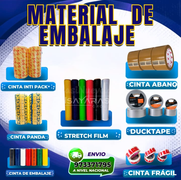 MATERIAL DE EMBALAJE PARA TU MEJOR TRABAJO Y CUIDADO- ISAYAR