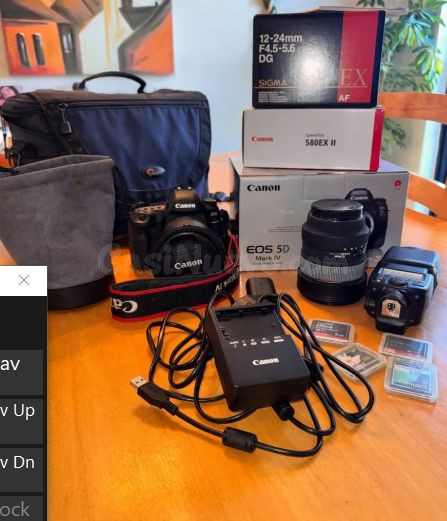 Canon EOS 5D Mark IV Kit completo negro