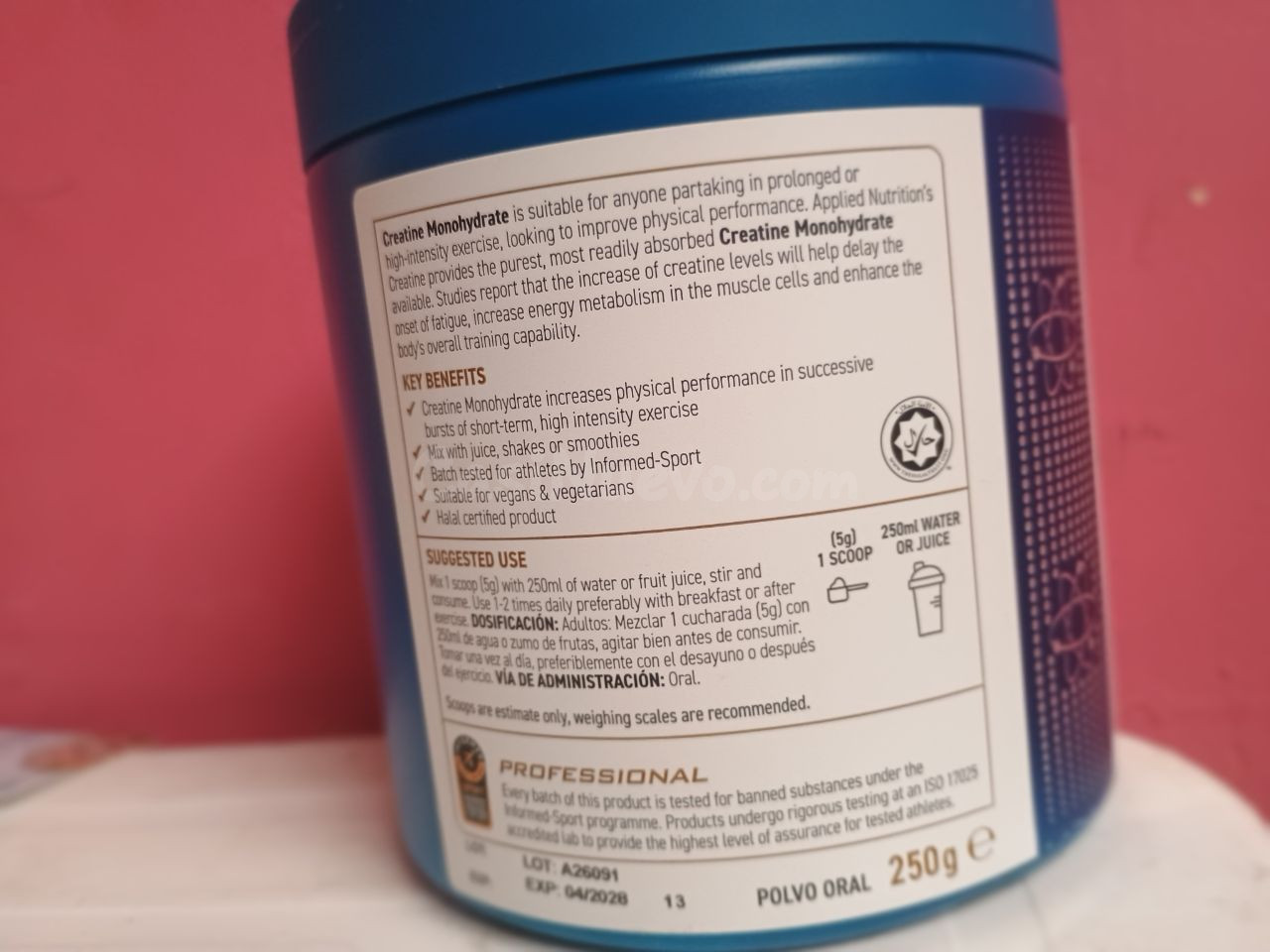 Applied Nutrition Creatine Monohydrate Micronized - foto 2