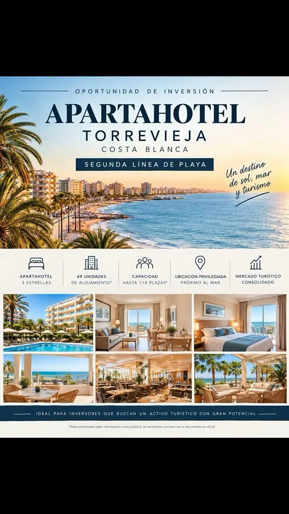 Inversión Apartahotel Torrevieja Costa Blanca