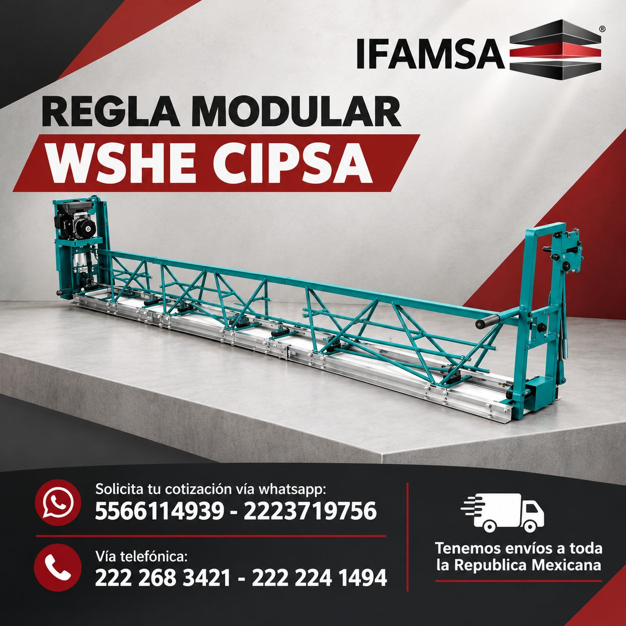 Regla modular WSHE CIPSA IFAMSAREGLA MODULAR WSHE CIPSA