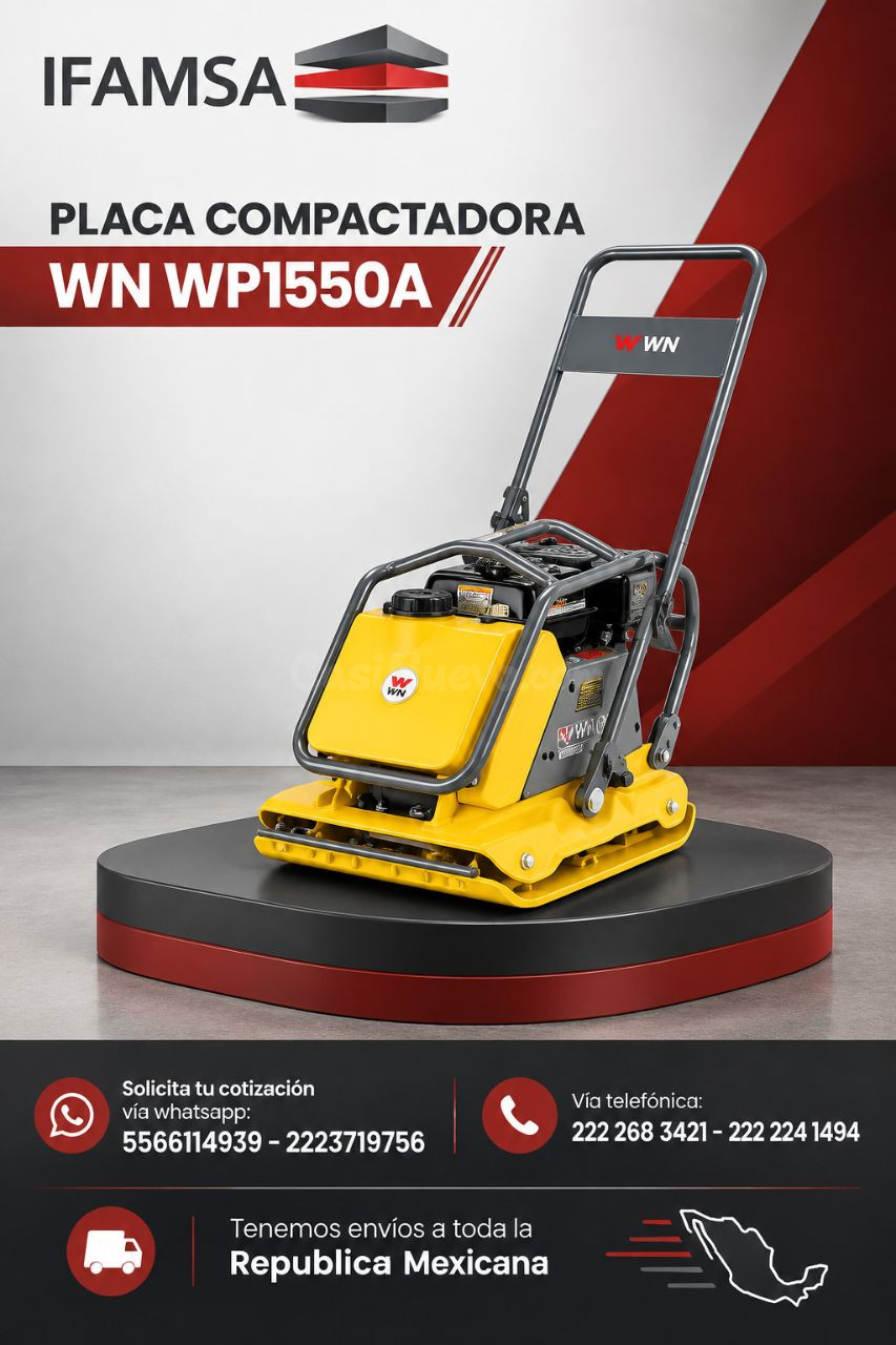 PLACA COMPACTADORA WN WP1550A