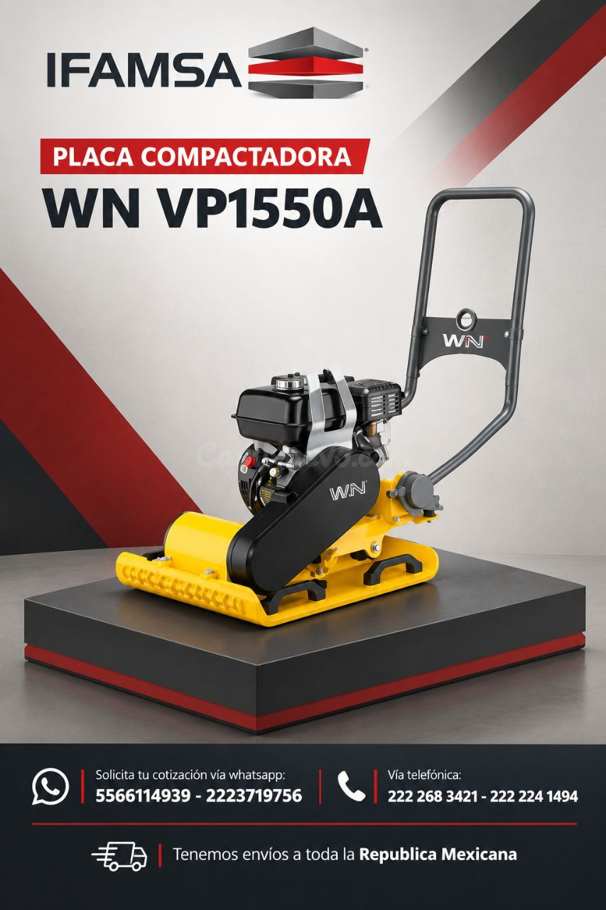 VP1550A PLACA COMPACTADORA
