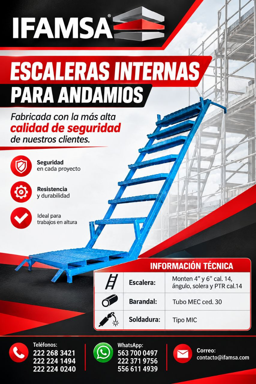 Escalera interna para andamios IFAMSA