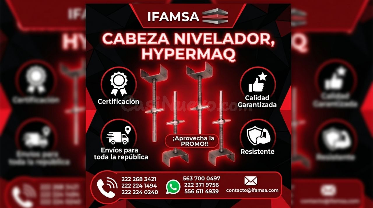 Cabeza niveladora HYPERMAQ IFAMSA