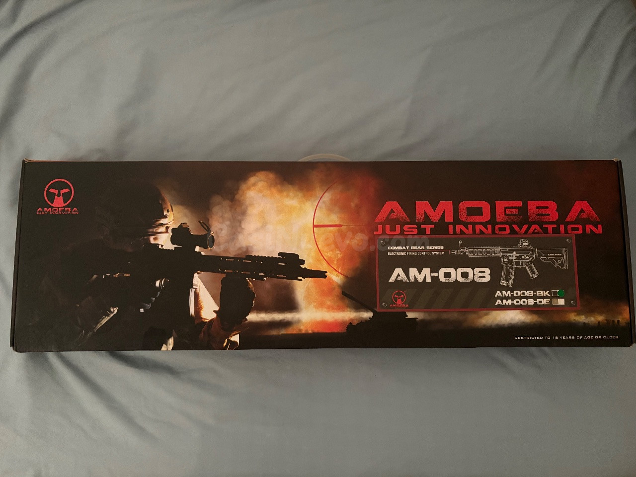Amoeba AM-008 BK M4 AEG + Caja y Accesorios - foto 3