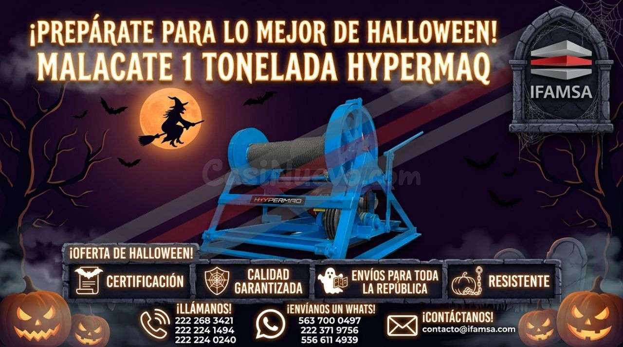 Tonelada Hypermaq Malacate Eléctrico