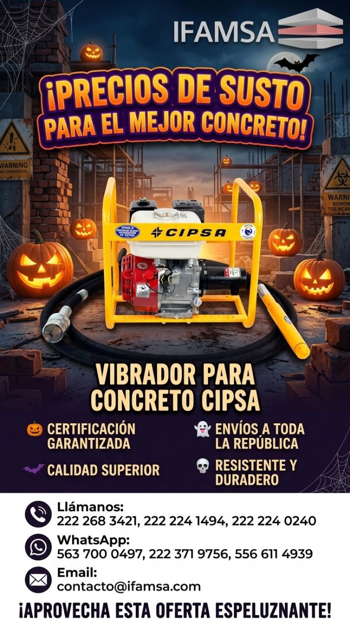 Vibrador de concreto Cipsa