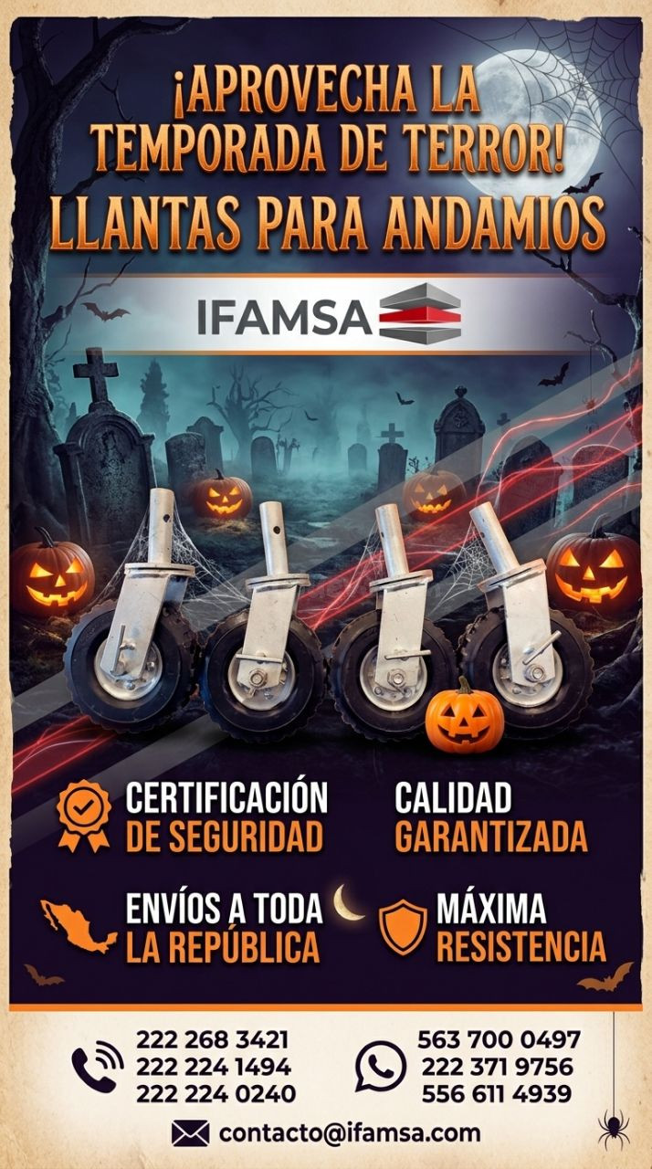 Llantas para andamios de terror