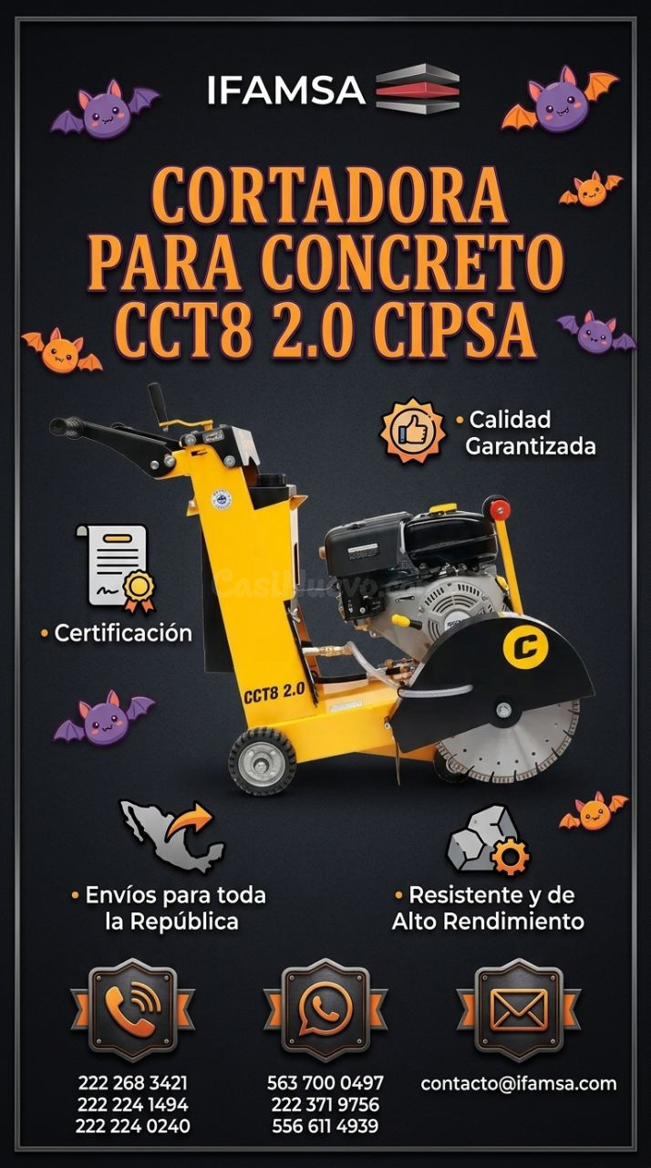 Cortadora de concreto CCT8 2.0 CIPSA