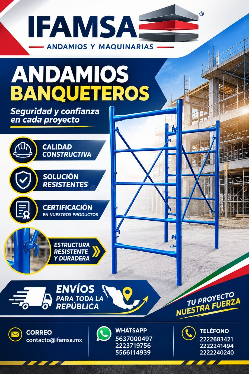 Andamios banqueteros industriales