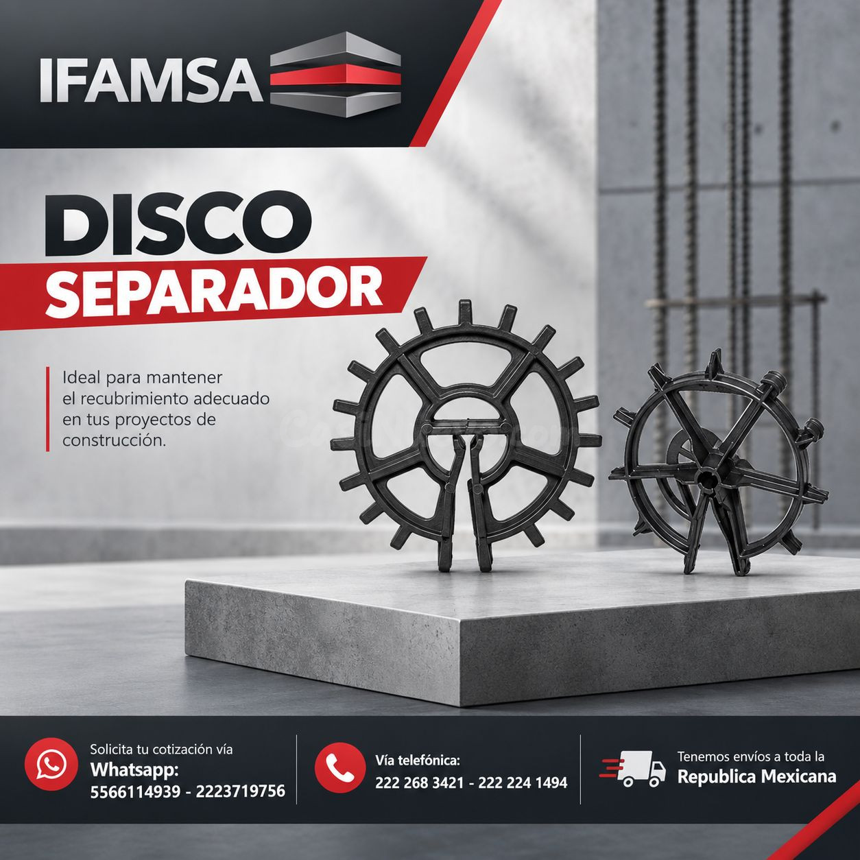 DISCO SEPARADOR EN IFAMSA