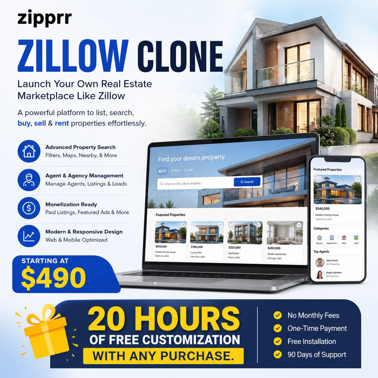 Is Zipprr's Zillow Clone Worth It for Peru?