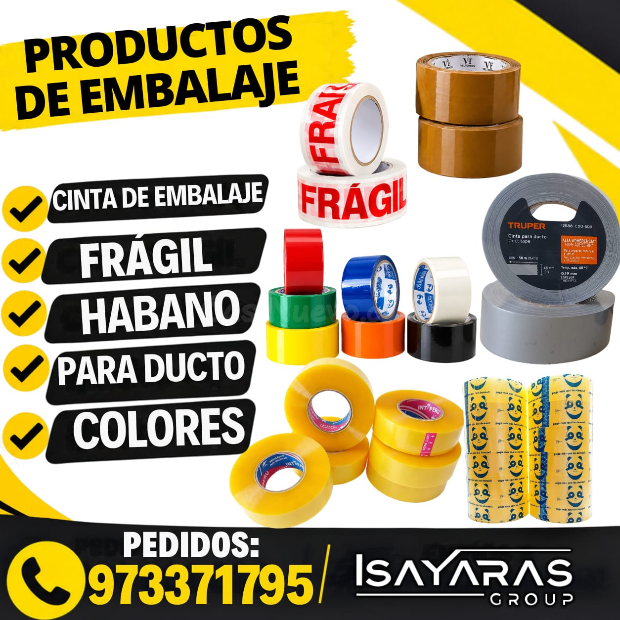 PRODUCTOS DE EMBALADO PARA TU NEGOCIO- ISAYARAS GROUP