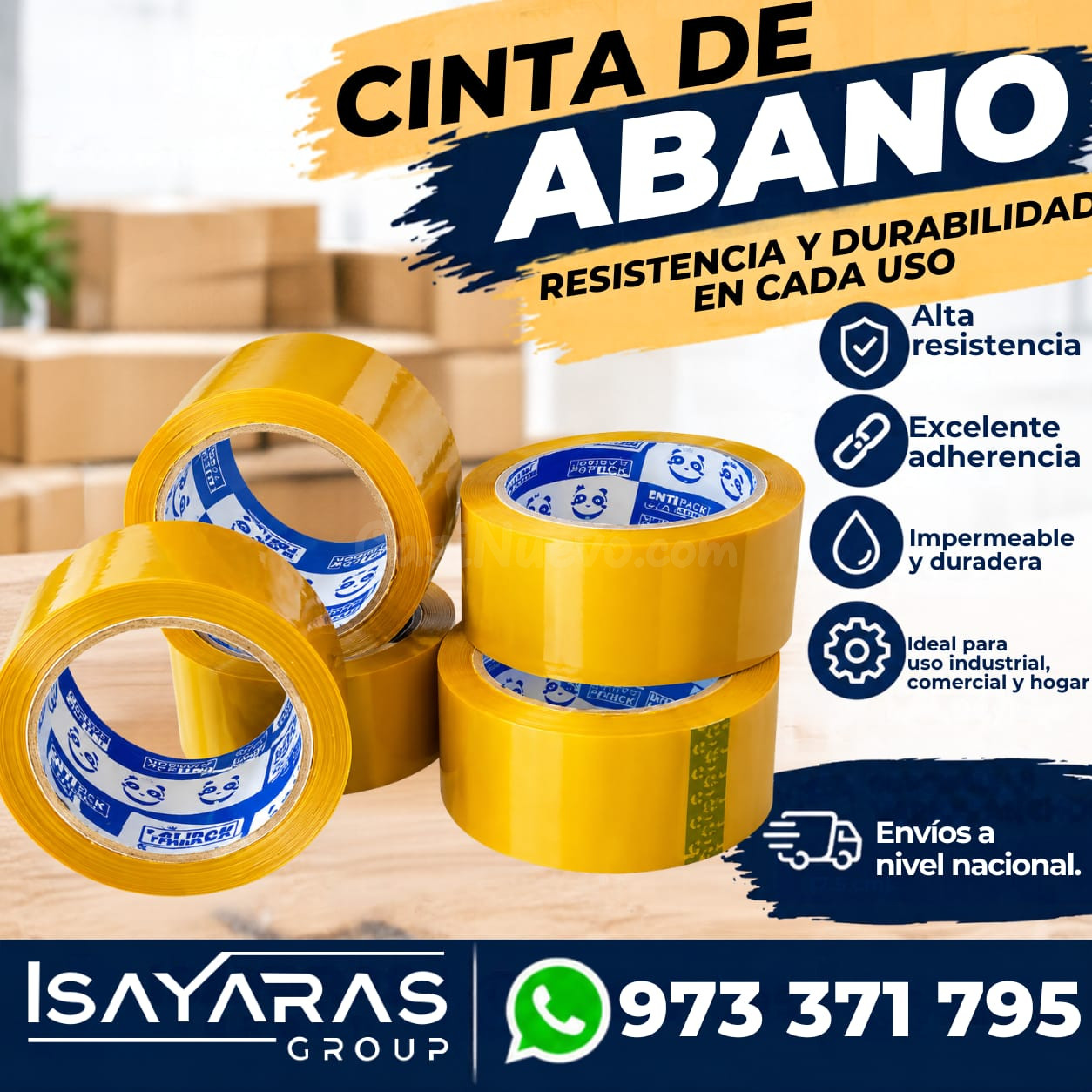 CINTA HABANO PARA EMBALAJE - ISAYARAS GROUP
