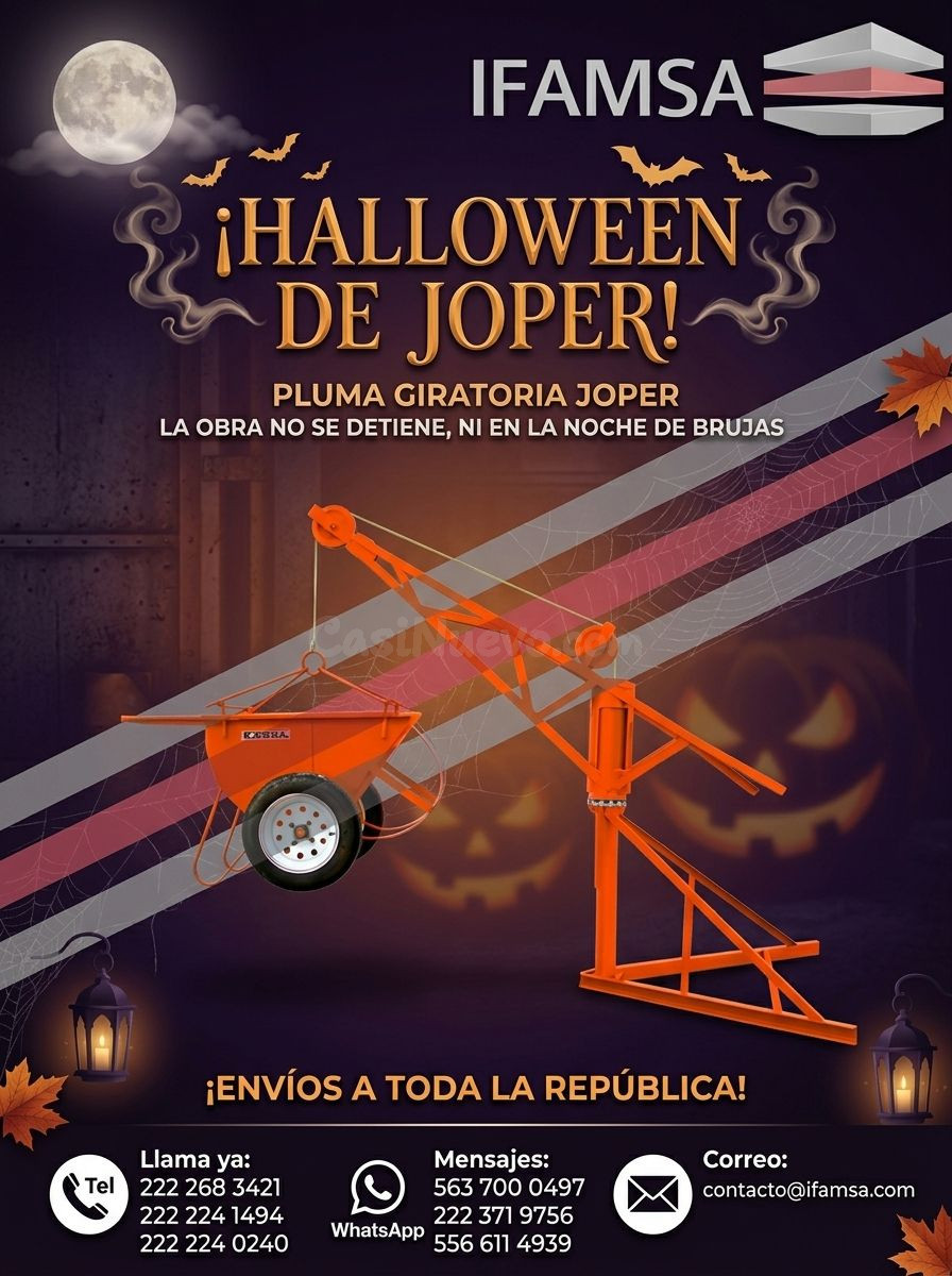 Pluma giratoria Joper para Halloween
