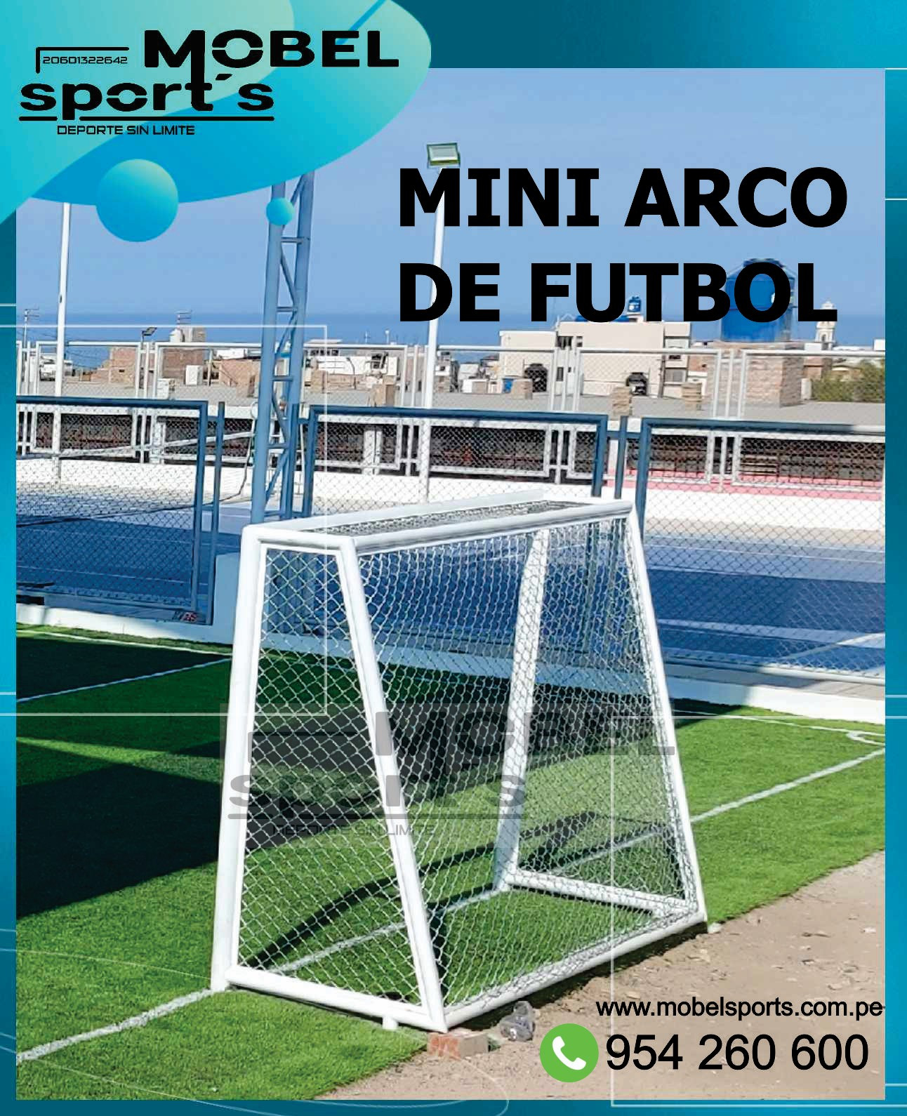 Arco para cancha de Futbol