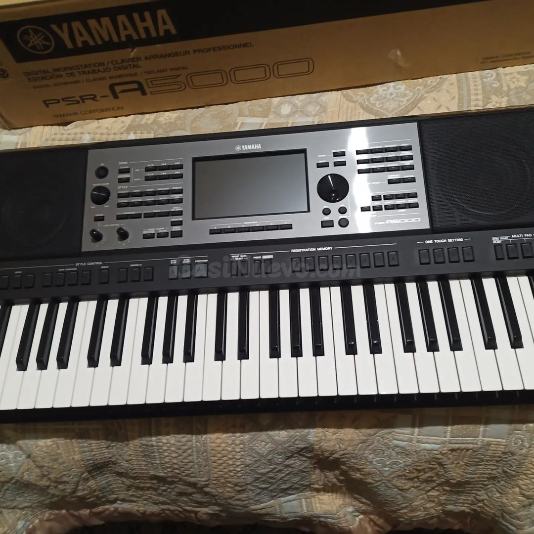 Yamaha PSR-A5000 de 61 teclas Teclado workstation arreglador