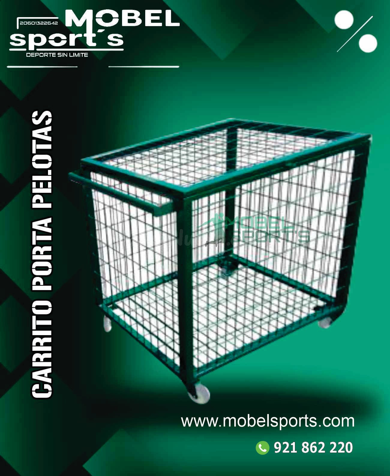 Carro PortaPelotas De voleibol
