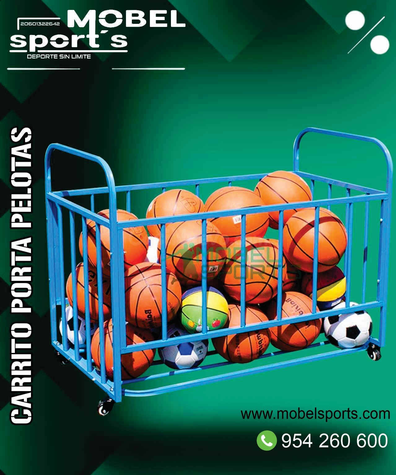 Carro PortaPelotas De voleibol - foto 4