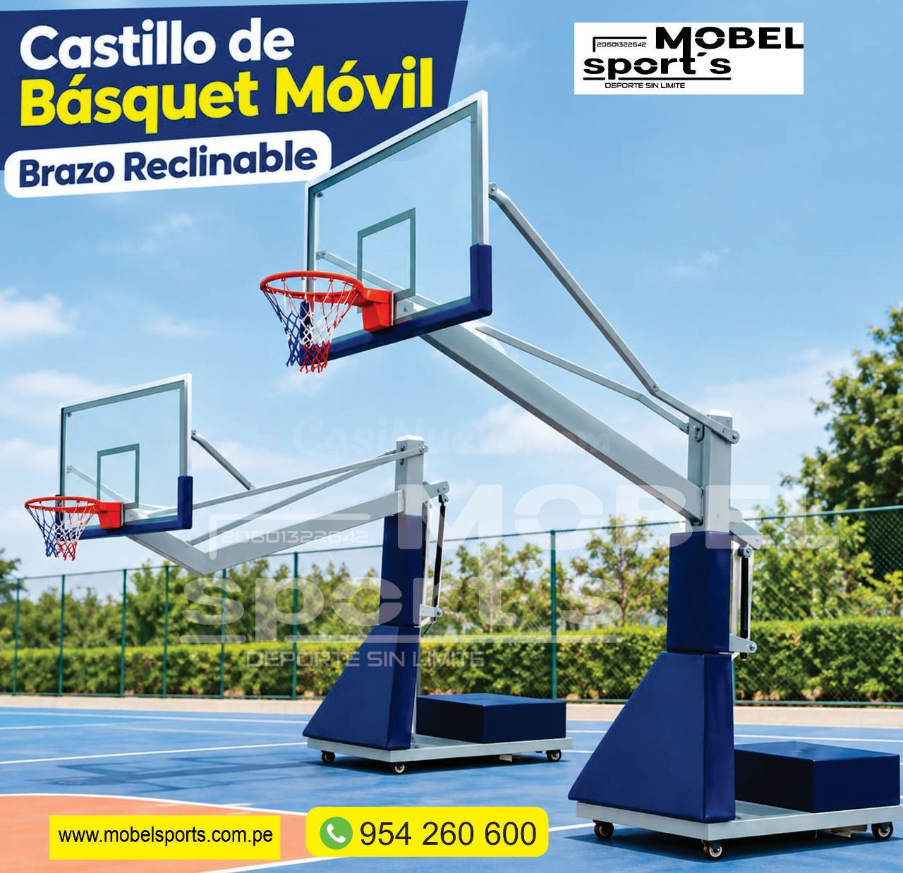 CASTILLO DE BÁSQUET – MANUAL HIDRÁULICO - foto 5