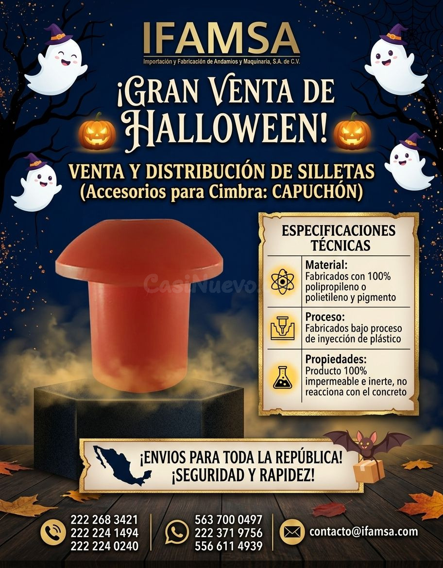 Capuchón para Cimbra Halloween
