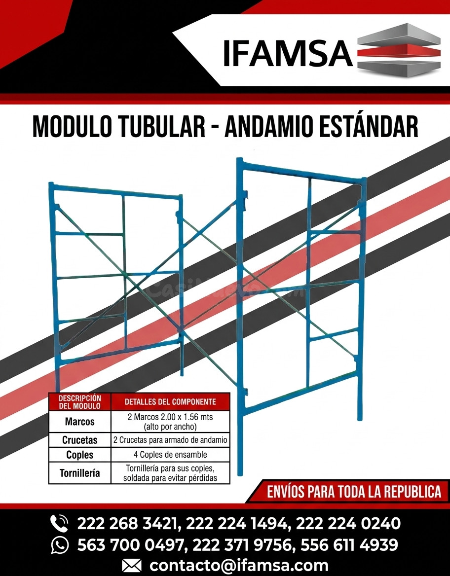 Andamio tubular estándar modular