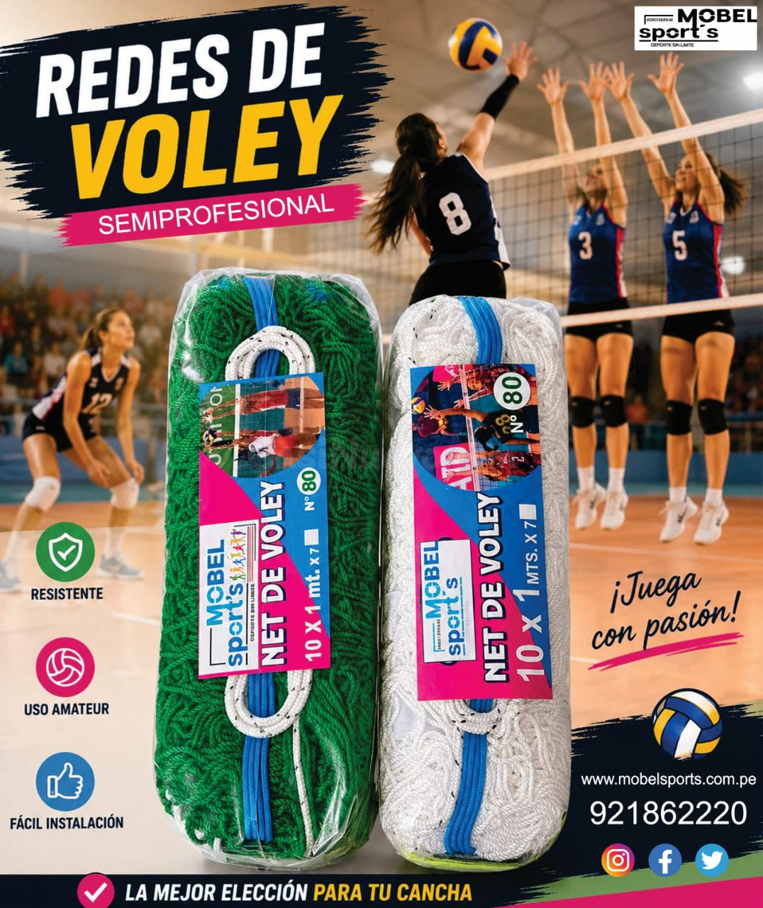 Net de vóley profesional - foto 3