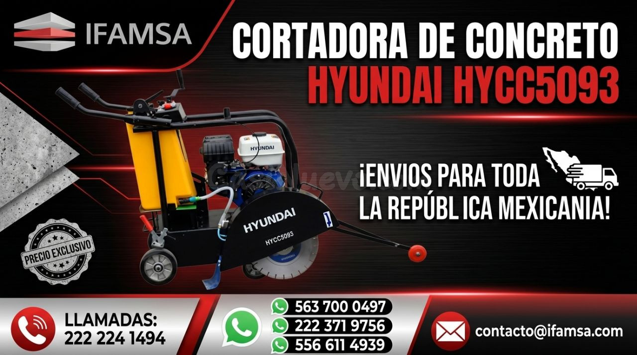 CORTADORA DE CONCRETO HYUNDAI HYCC5093