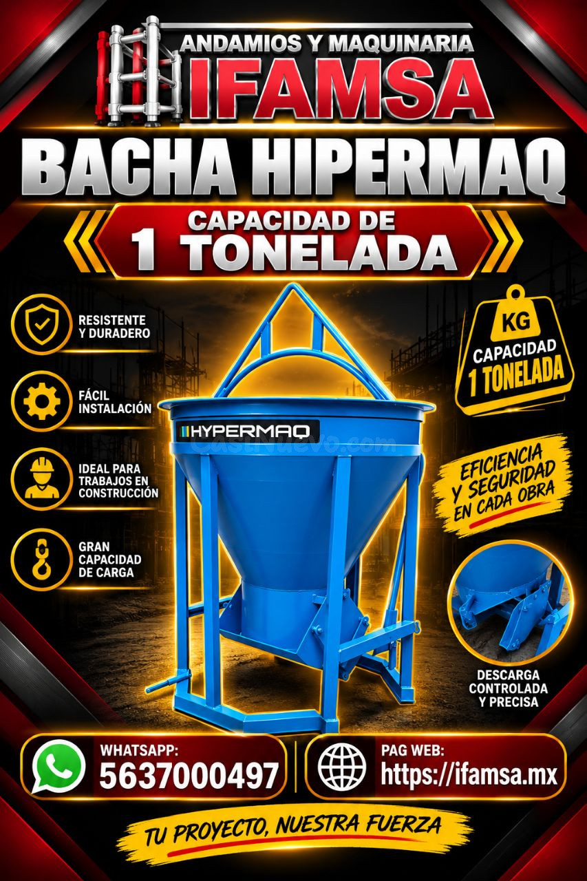 Bacha Hipermaq 1 Tonelada