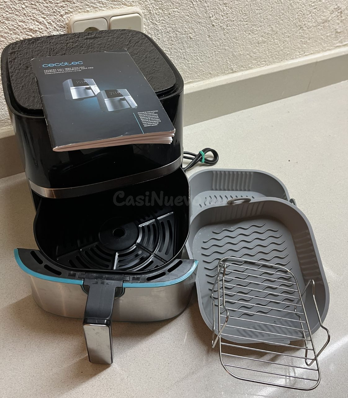 Fregidora d'aire cecotec cecofry full inox 5500