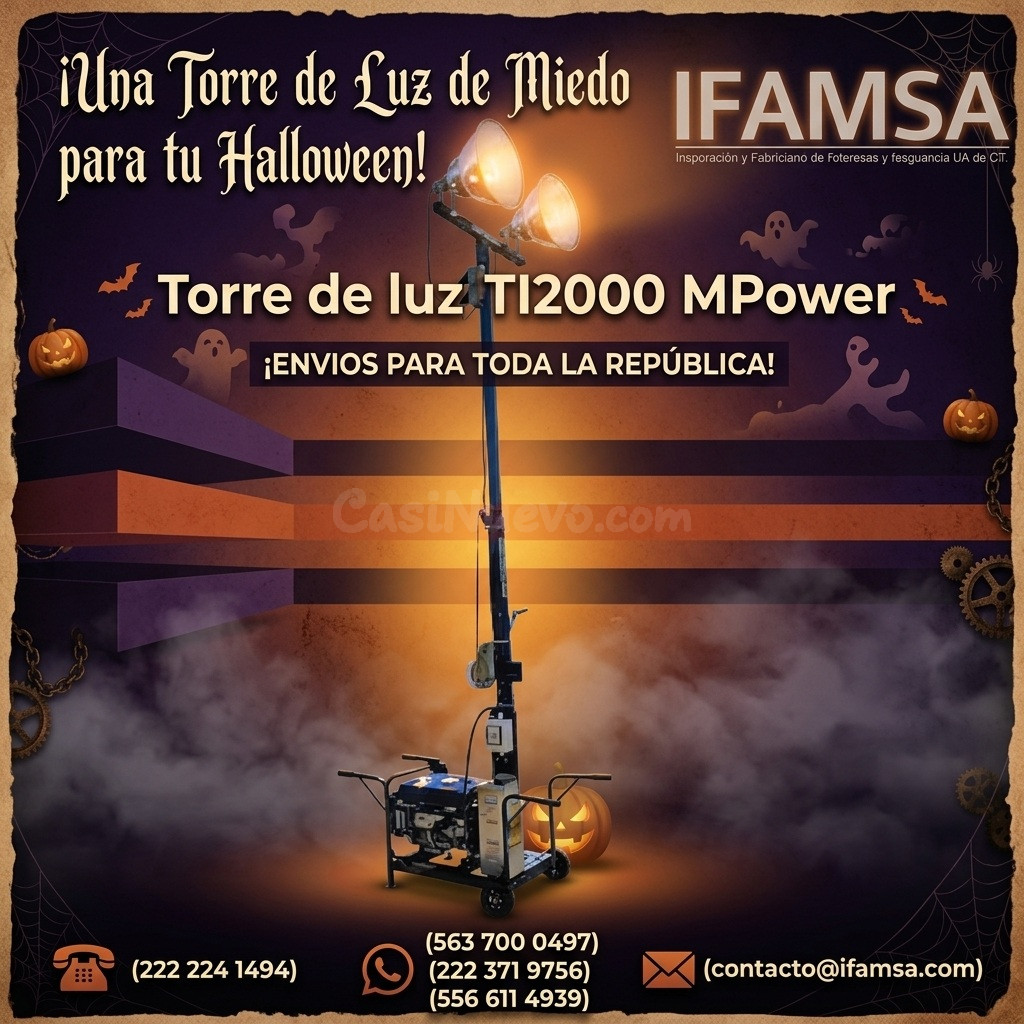 Torre de Luz Portátil MPower TI2000