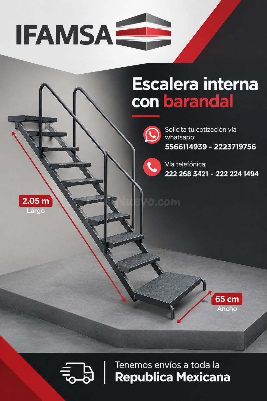RENTA DE ESCALERA INTERNA PARA ANDAMIO