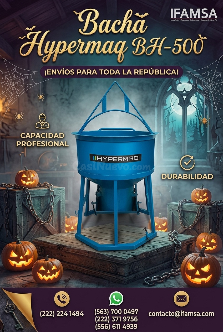 Bachá Hypermag BH-500 para Halloween