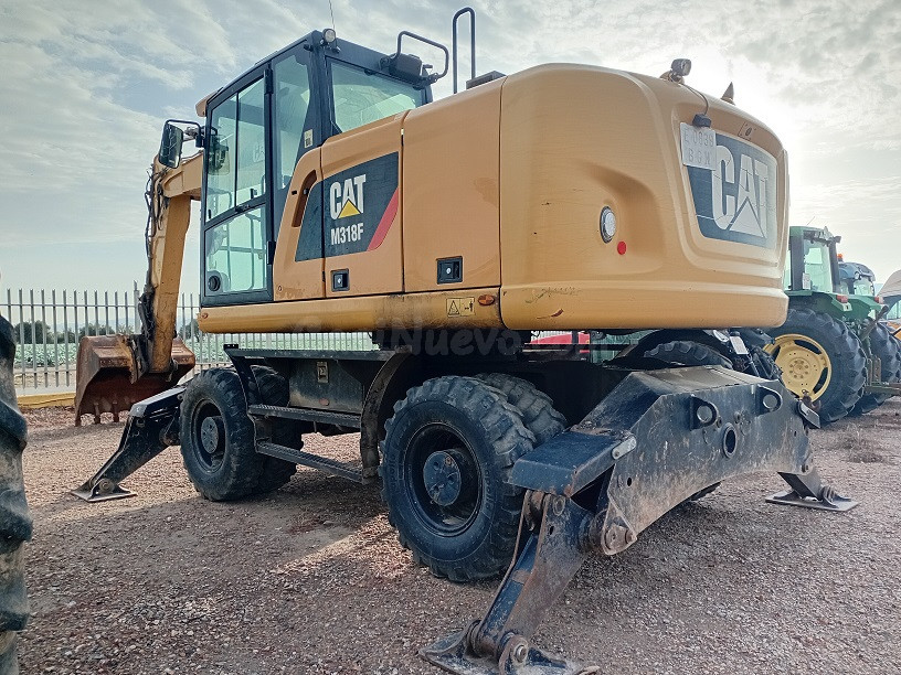 EXCAVADORA DE RUEDAS CATERPILLAR M318 F. - foto 4