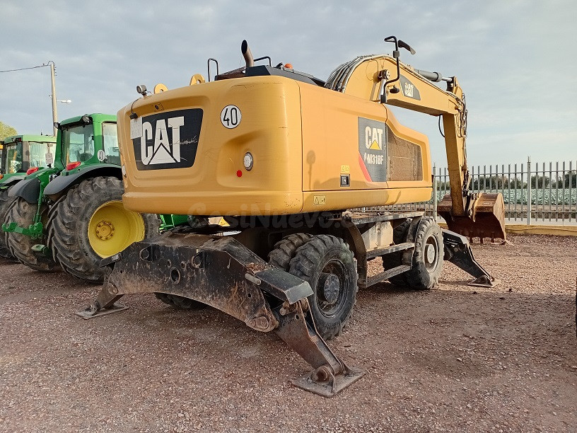 EXCAVADORA DE RUEDAS CATERPILLAR M318 F. - foto 5