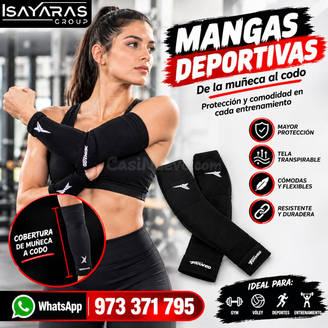 LLEVA TU ENTRENAMIENTO AL SIGUIENTE NIVEL CON NUESTRAS MANGA
