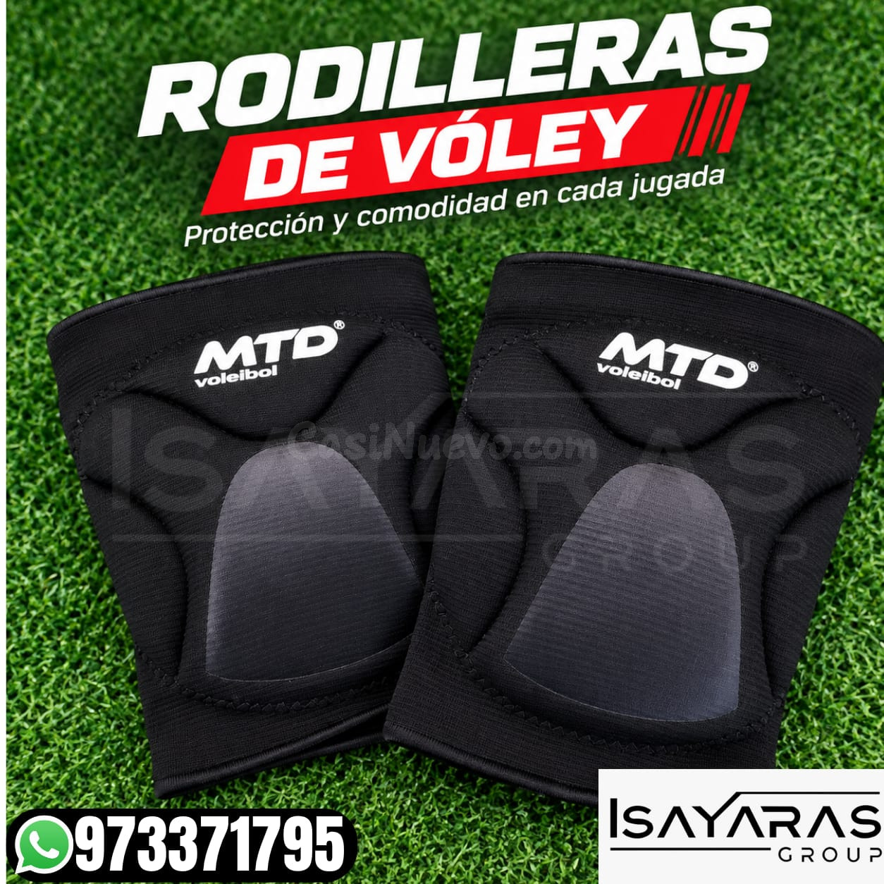 CON LA RODILLERAS MTD RELLENADOS CON MICRO GEL -JUEGA CON CONFIANZA Y PROTEGE TUS RODILLAS- ISAYARAS GROUP