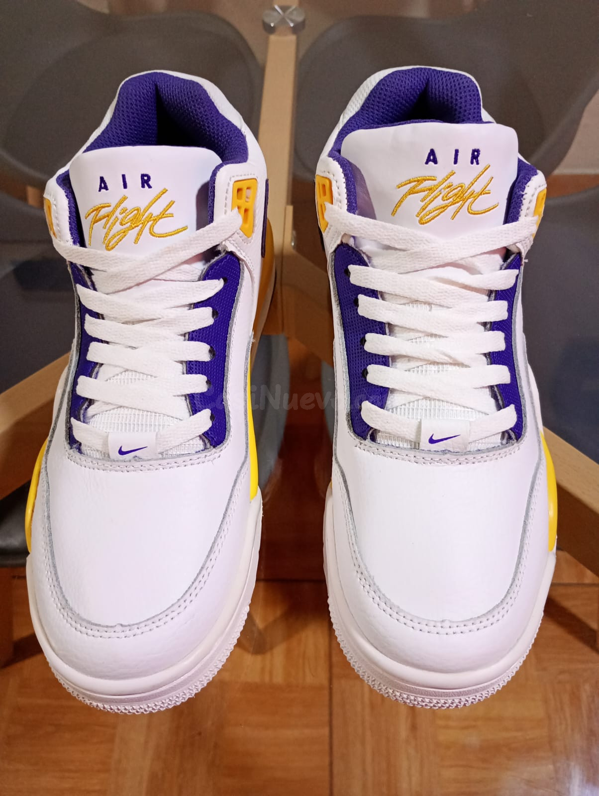 Zapatillas Nike Flight Legacy "Lakers"