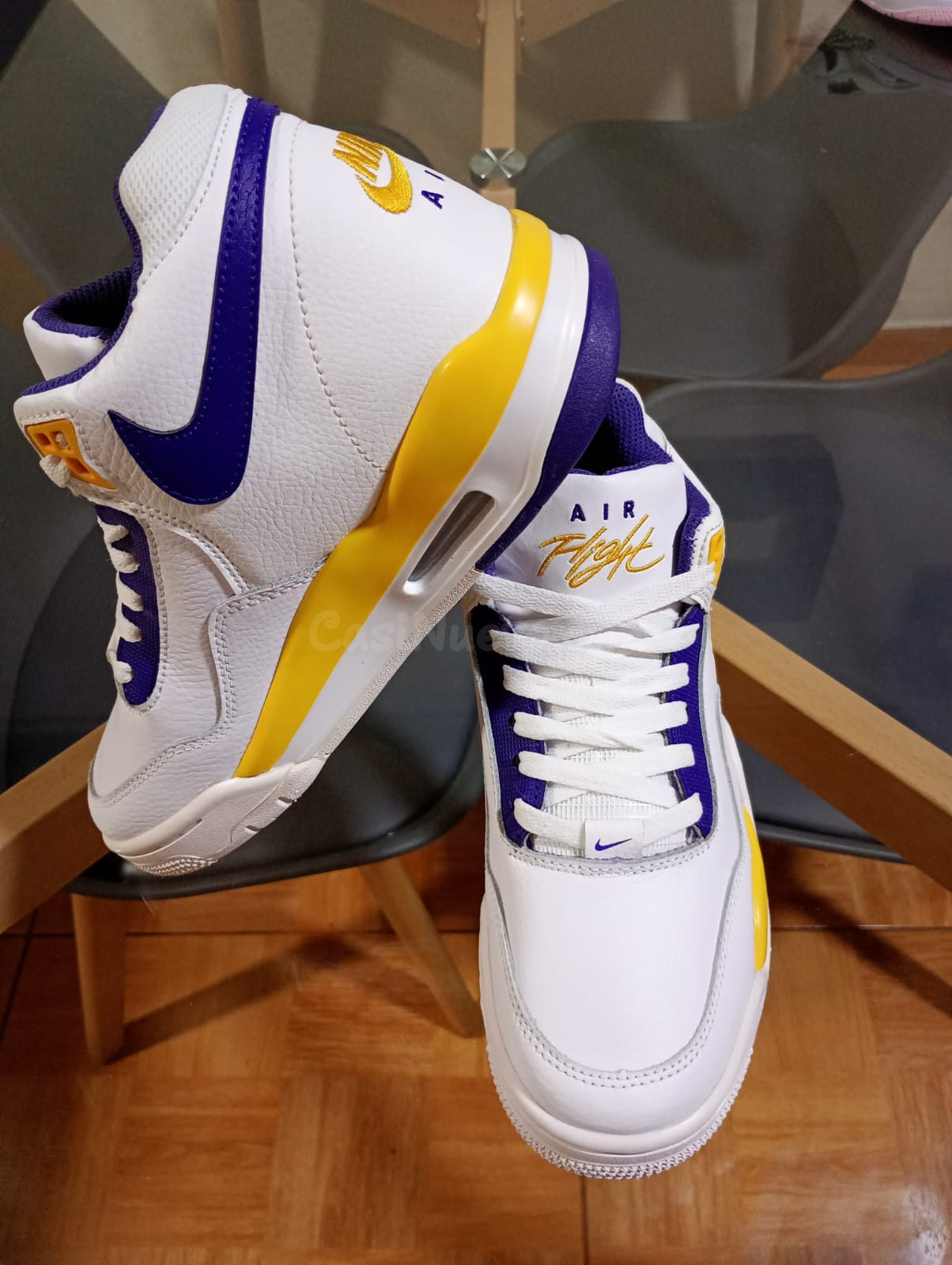 Zapatillas Nike Flight Legacy "Lakers" - foto 3