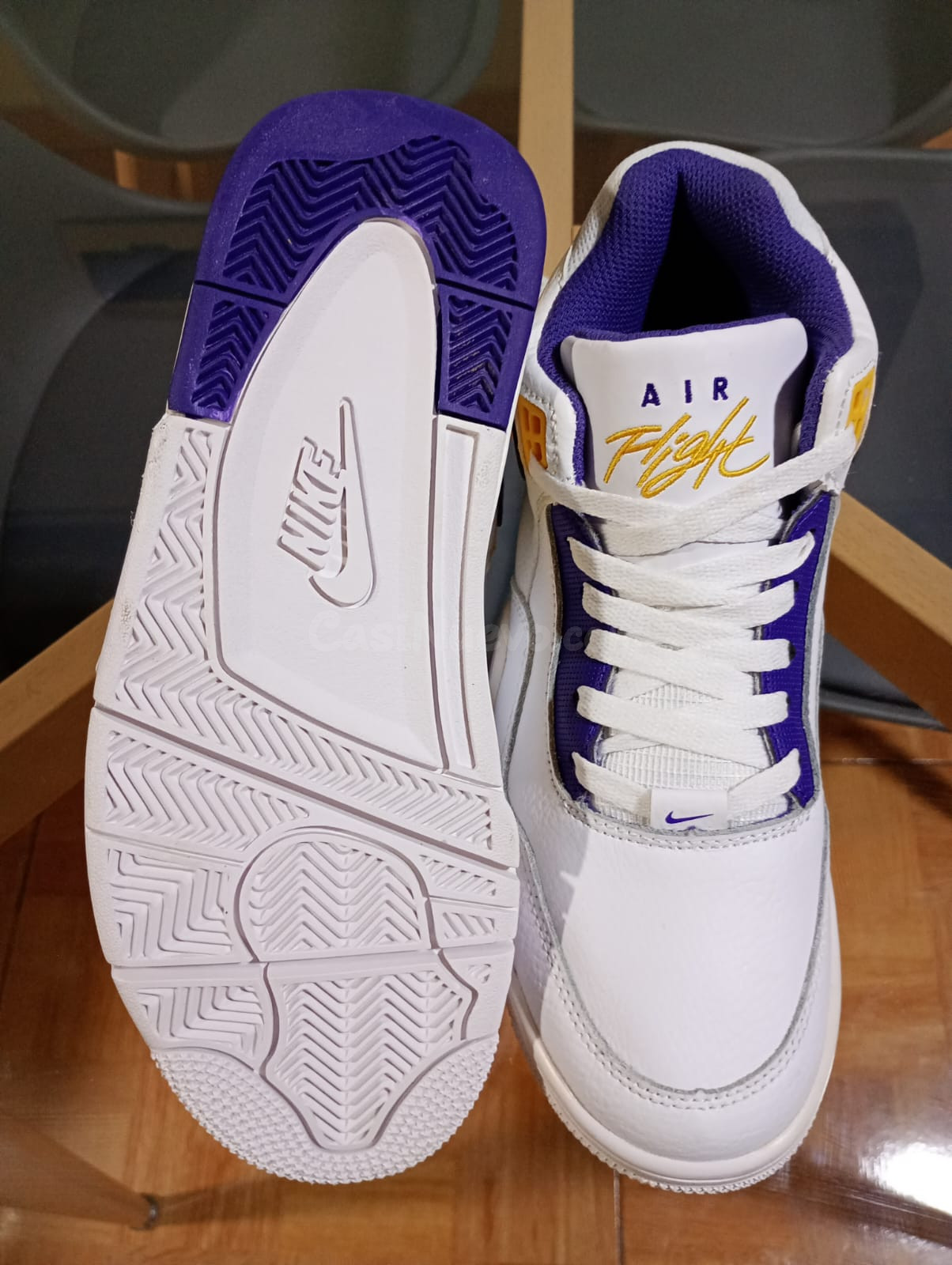 Zapatillas Nike Flight Legacy "Lakers" - foto 4