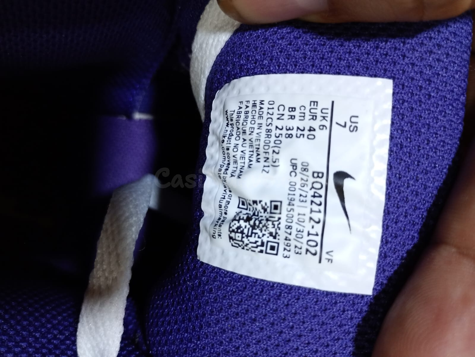 Zapatillas Nike Flight Legacy "Lakers" - foto 5