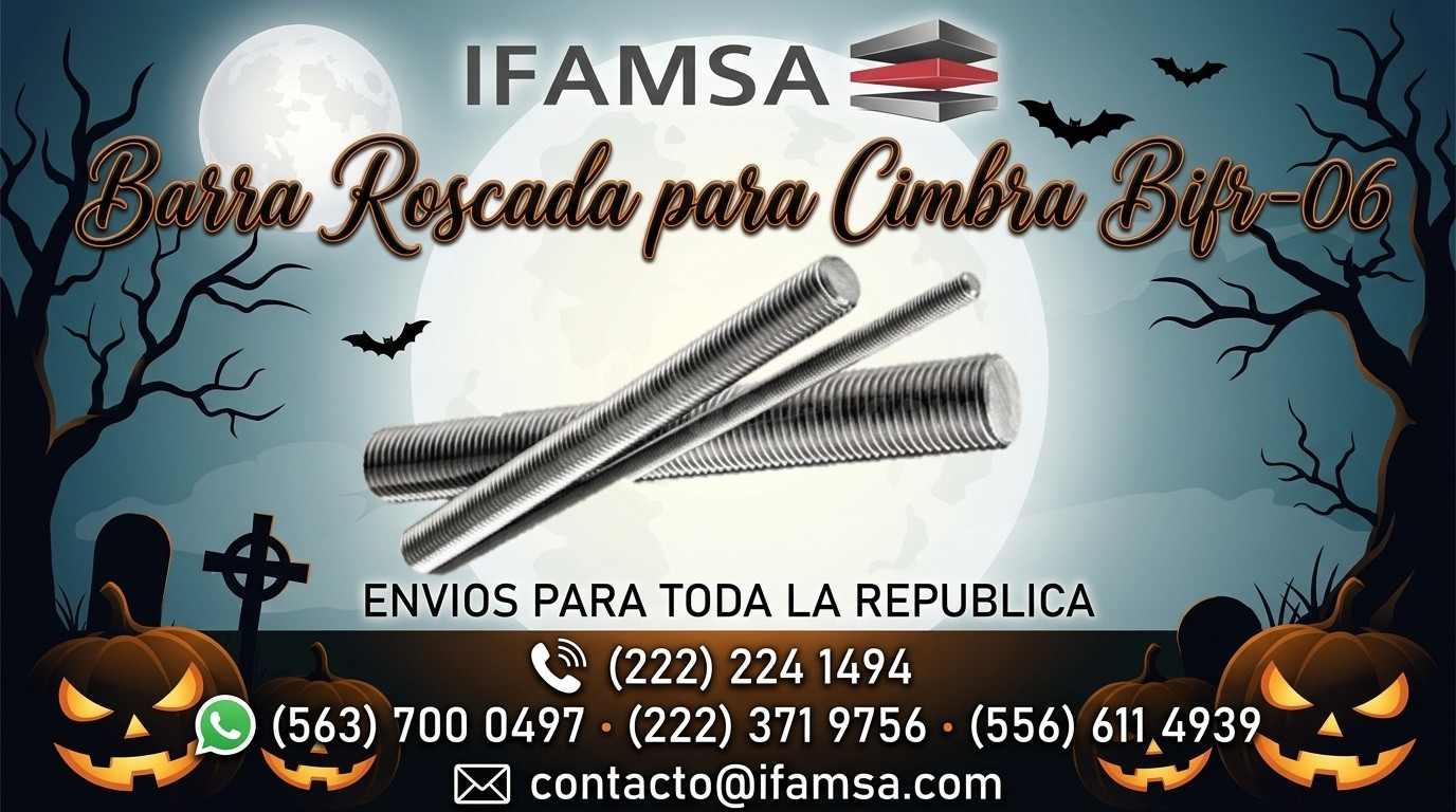 Tornillos roscados para Cimbra Bifr-06